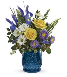 Teleflora's Sapphire Garden Bouquet from Backstage Florist in Richardson, Texas